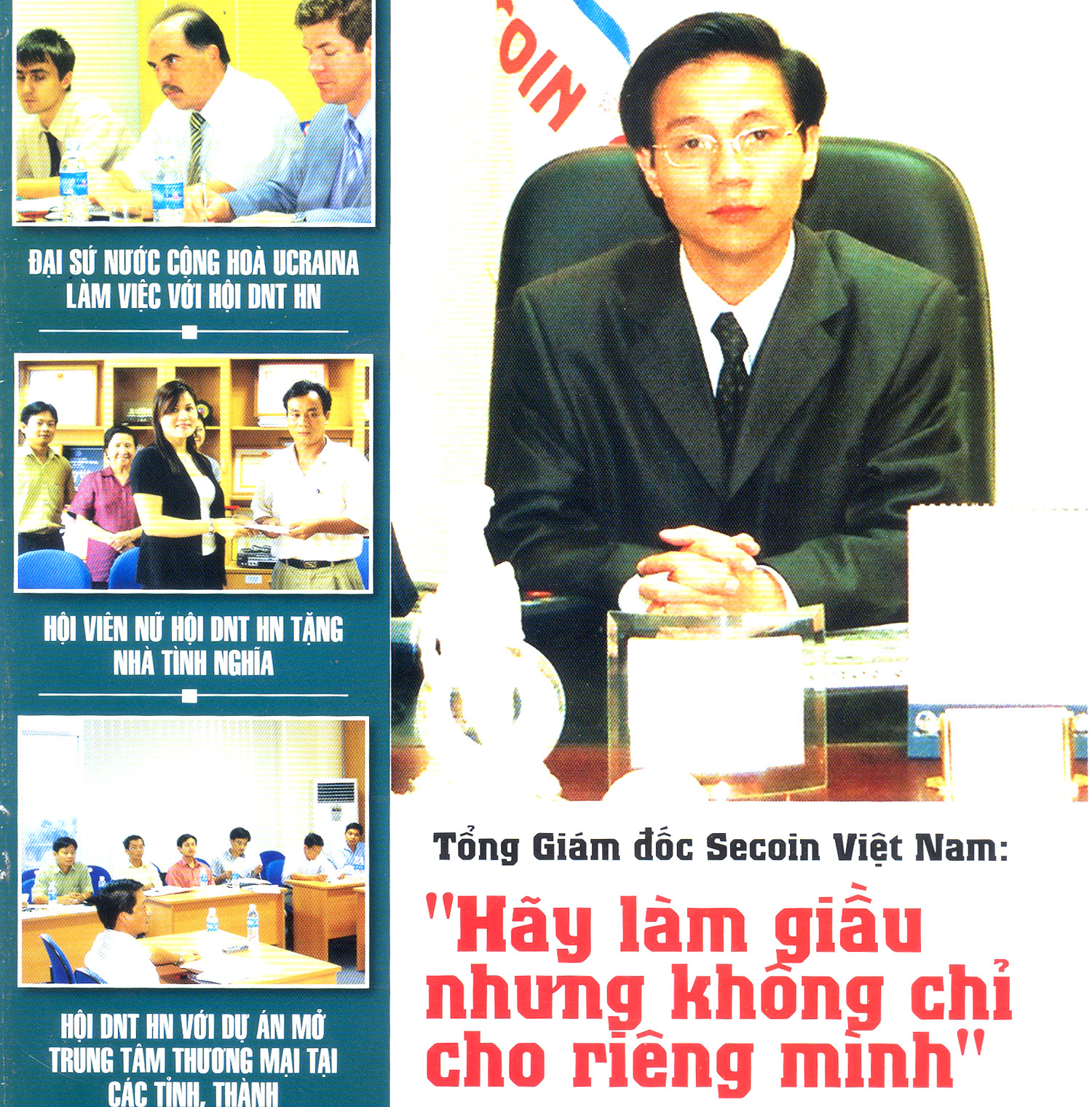 HÃY LÀM GIÀU NHƯNG KHÔNG CHỈ CHO RIÊNG MÌNH